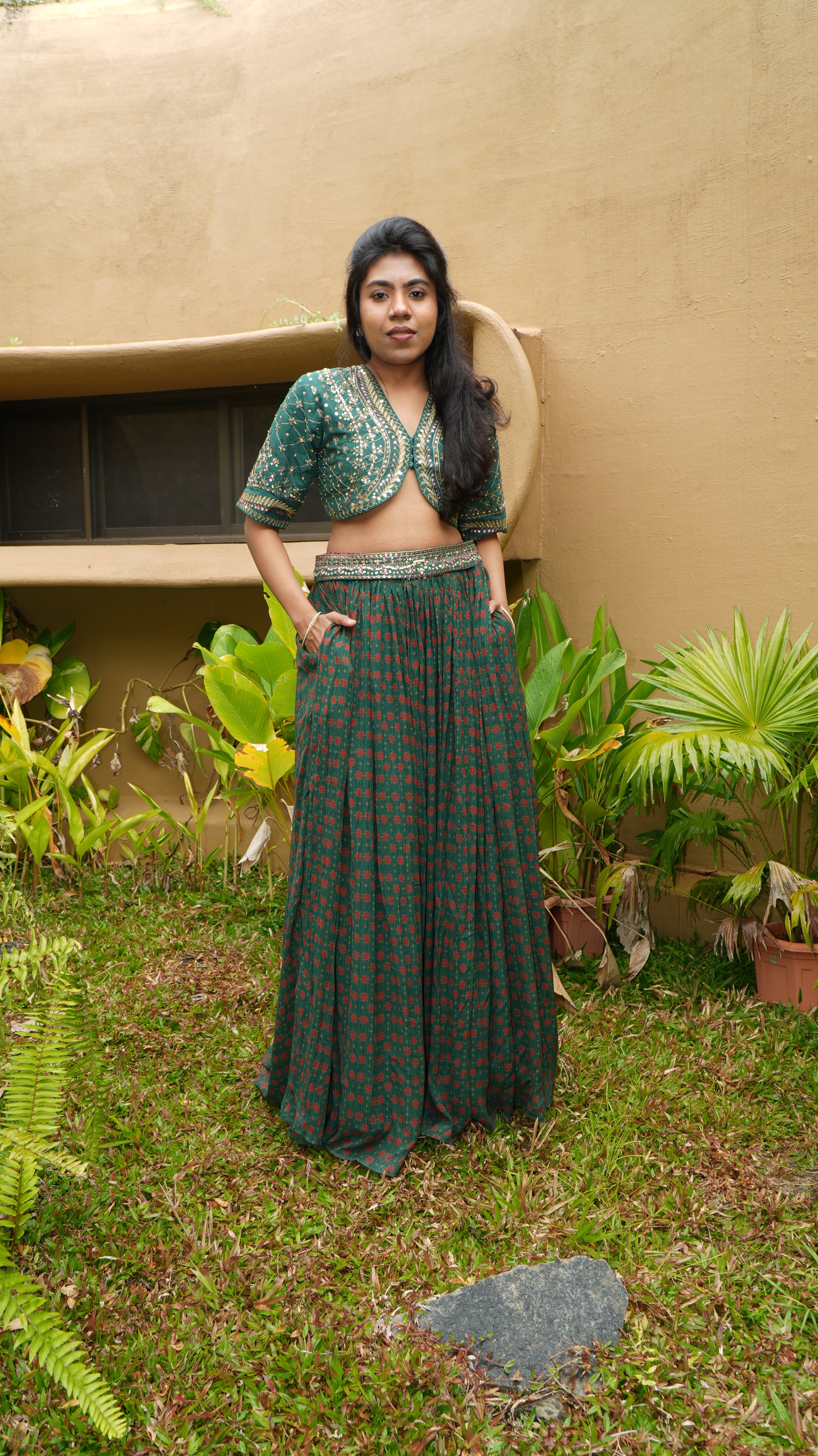 Eira Moss V Lehenga