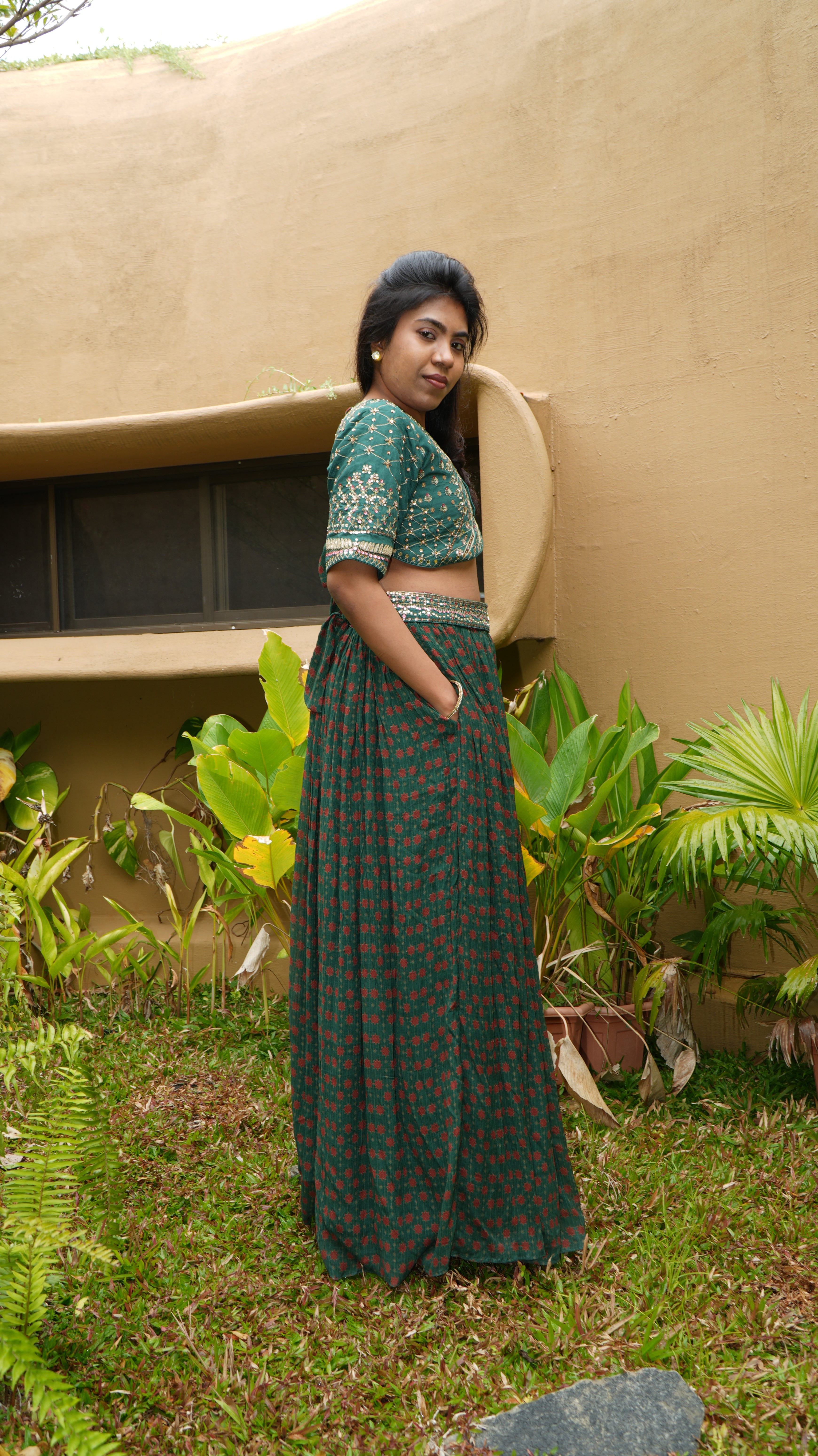 Eira Moss V Lehenga