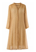 Ochre floret kurti