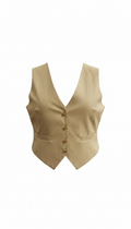Pearl White Waist Coat
