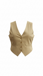 Pearl White Waist Coat