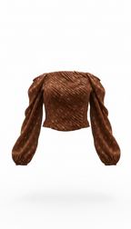 Rust Fern Tarned Top