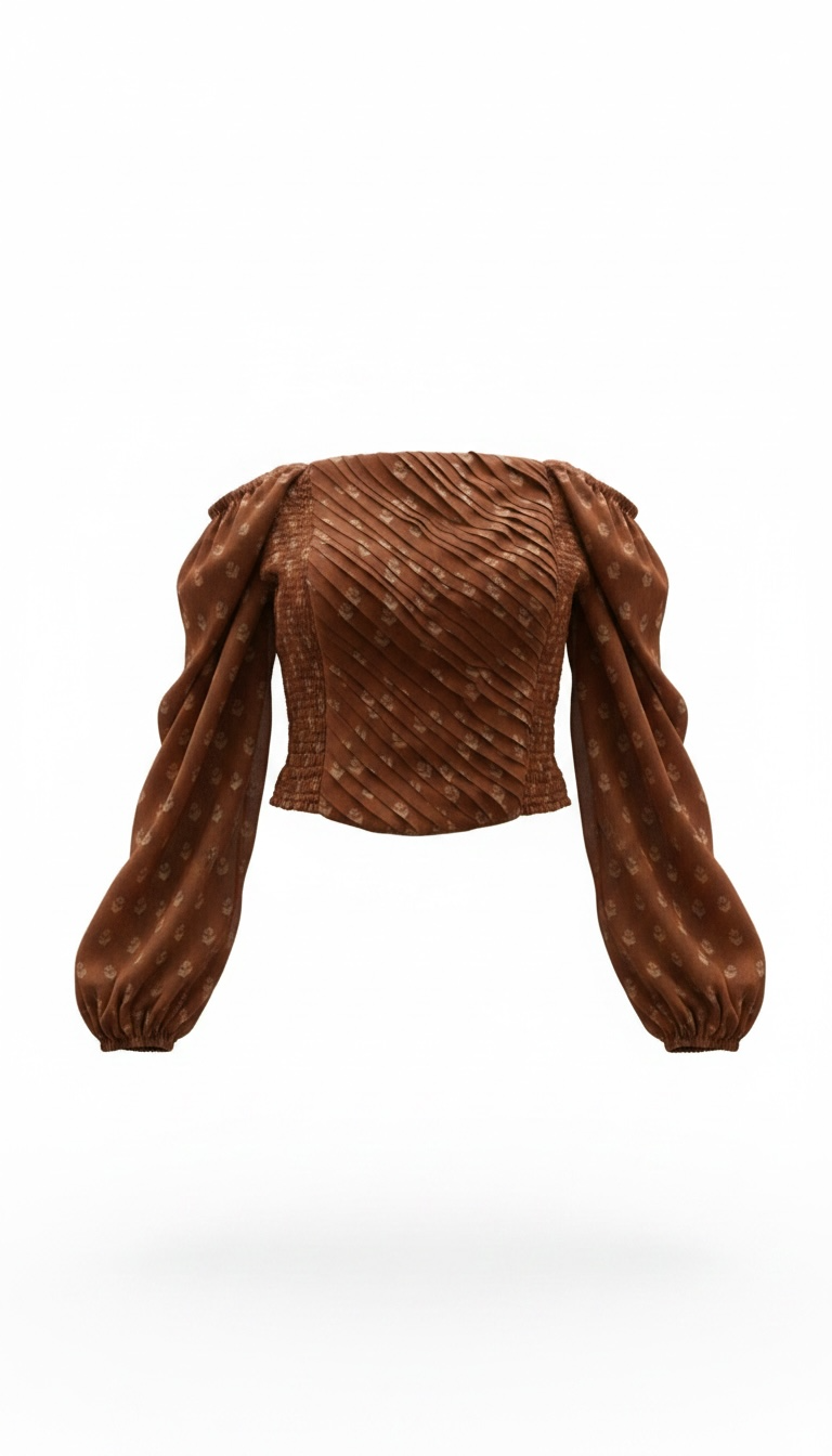Rust Fern Tarned Top