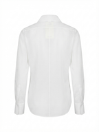 HILL WHITE SHAWL COLLAR SHIRT