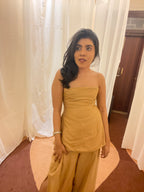 Amber camel pants