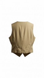 Pearl White Waist Coat
