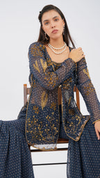 Azure Bloom Co-Ord Set