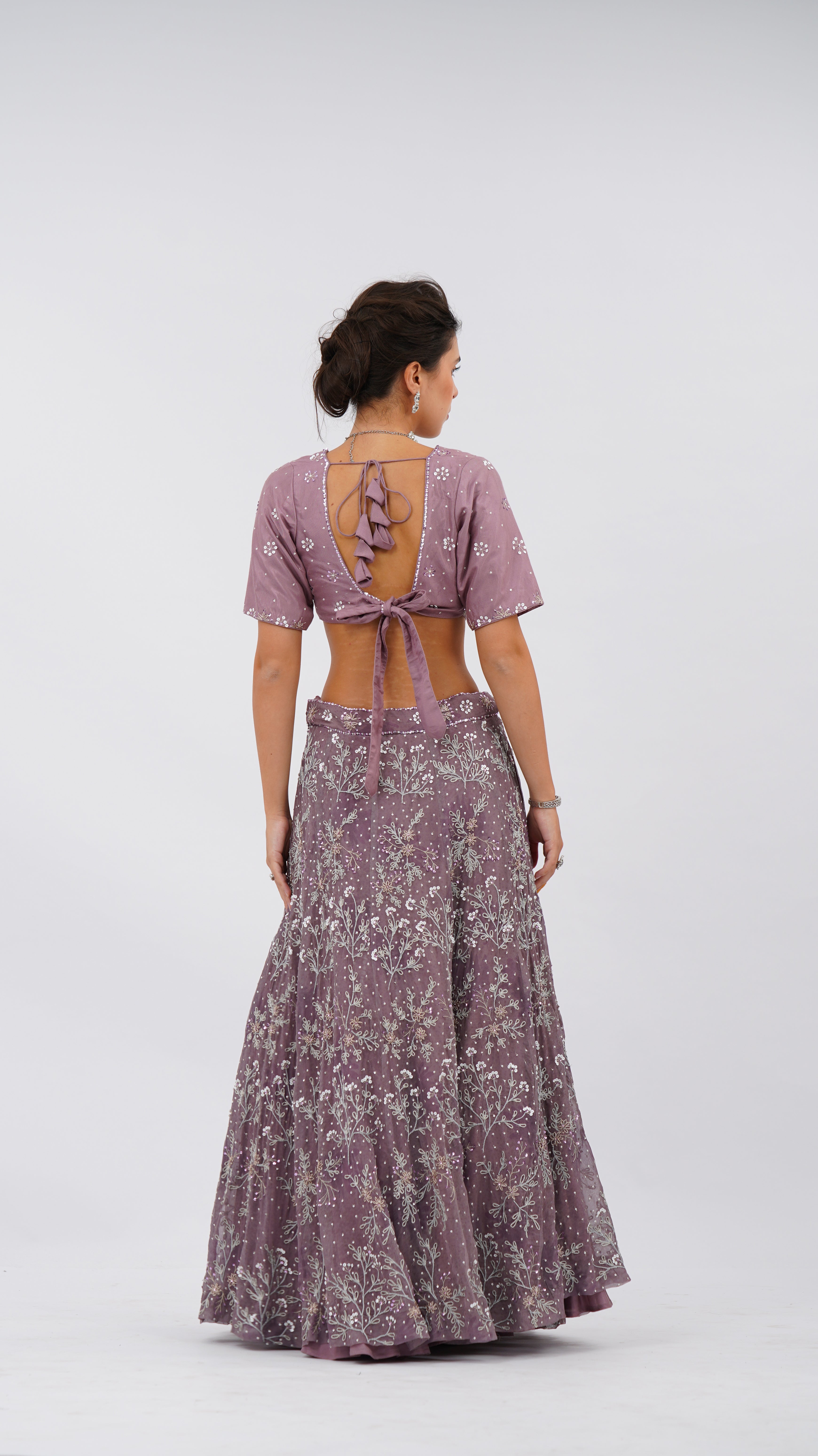 Ether Iris Lehenga set