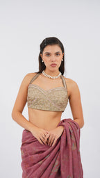 Sea Shore Halter Neck Bodice