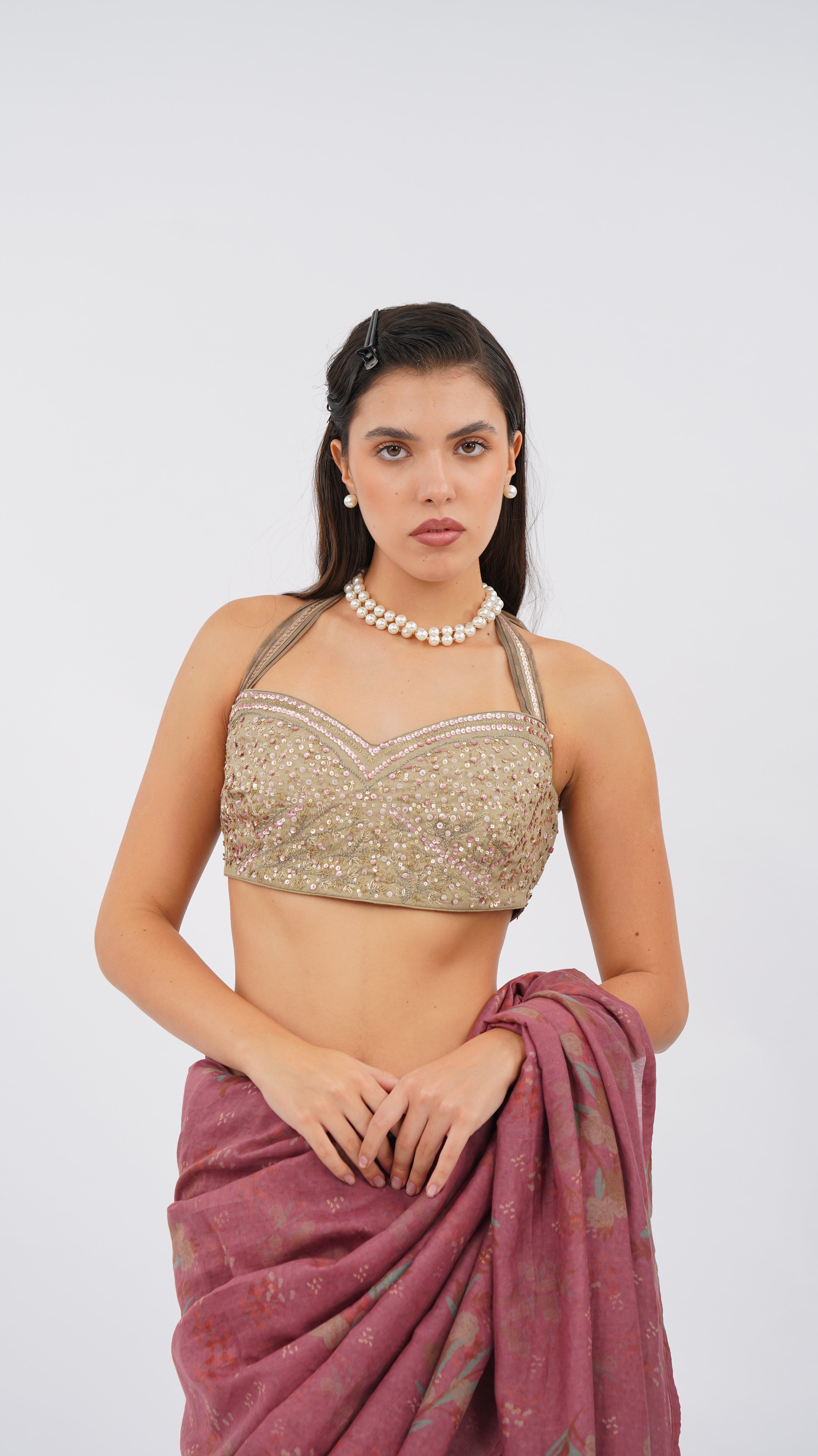 Sea Shore Halter Neck Bodice