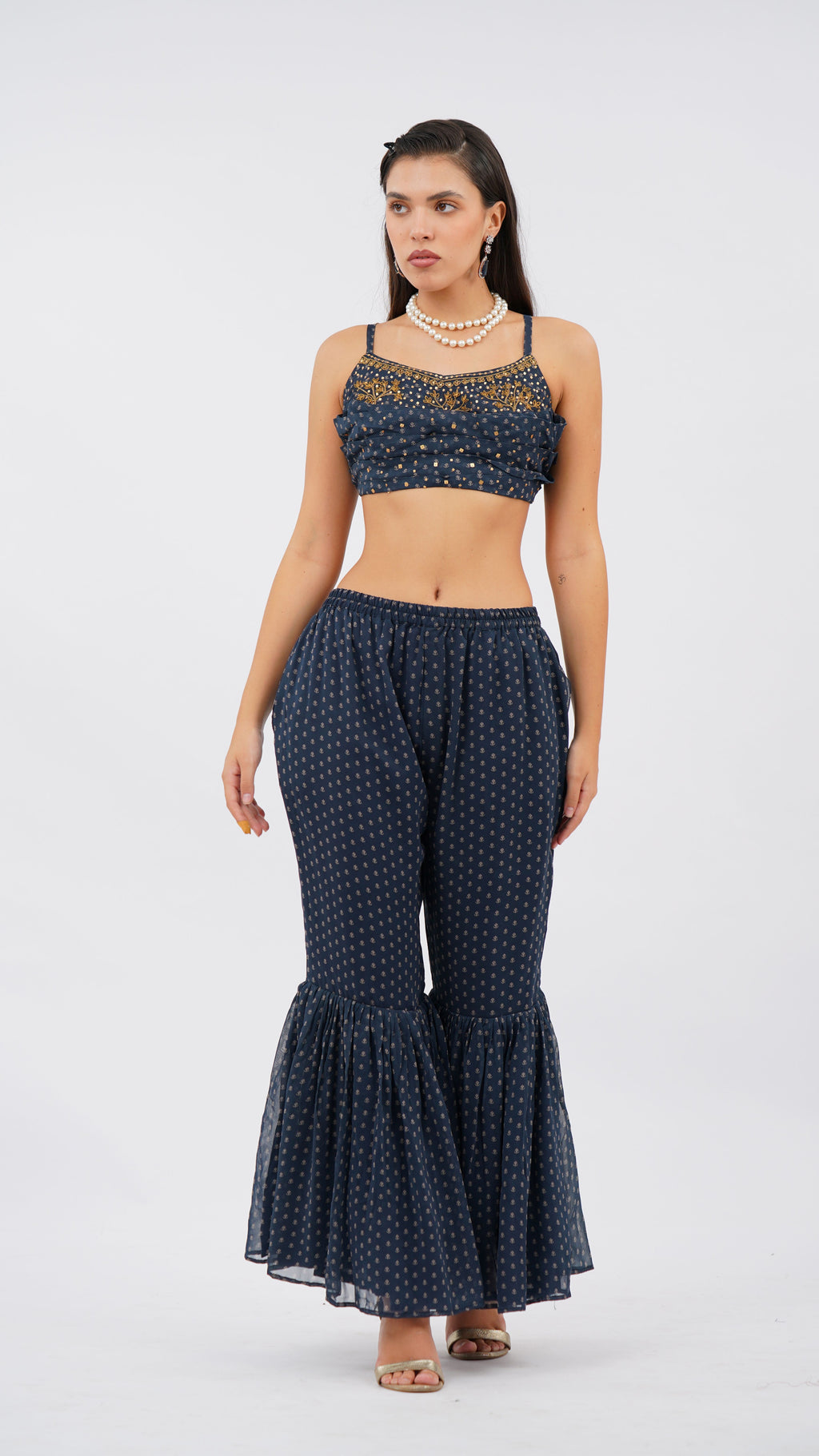 Azure Bloom Co-Ord Set