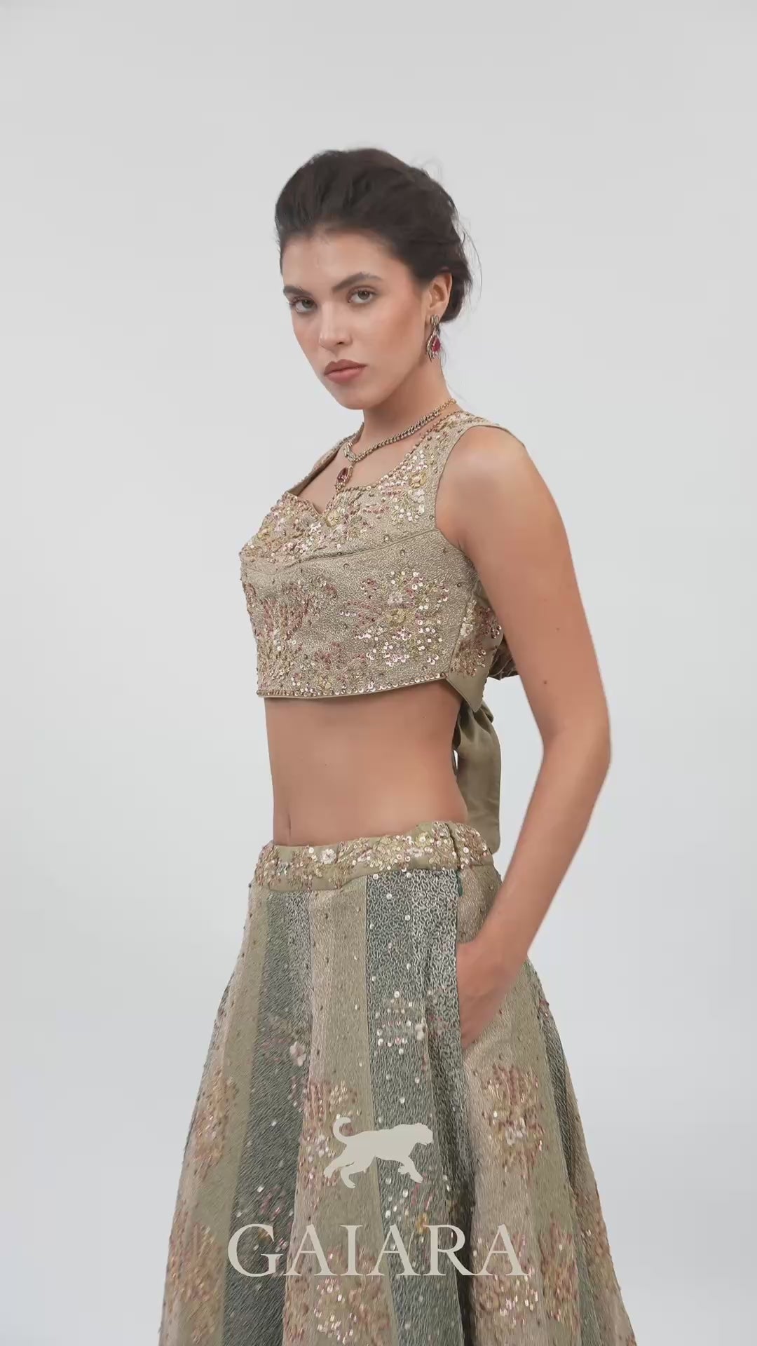 Terra Dualis Lehenga Set