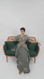 Floret green fusion wear