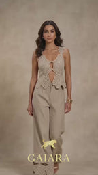 Gotta Patti waist coat set