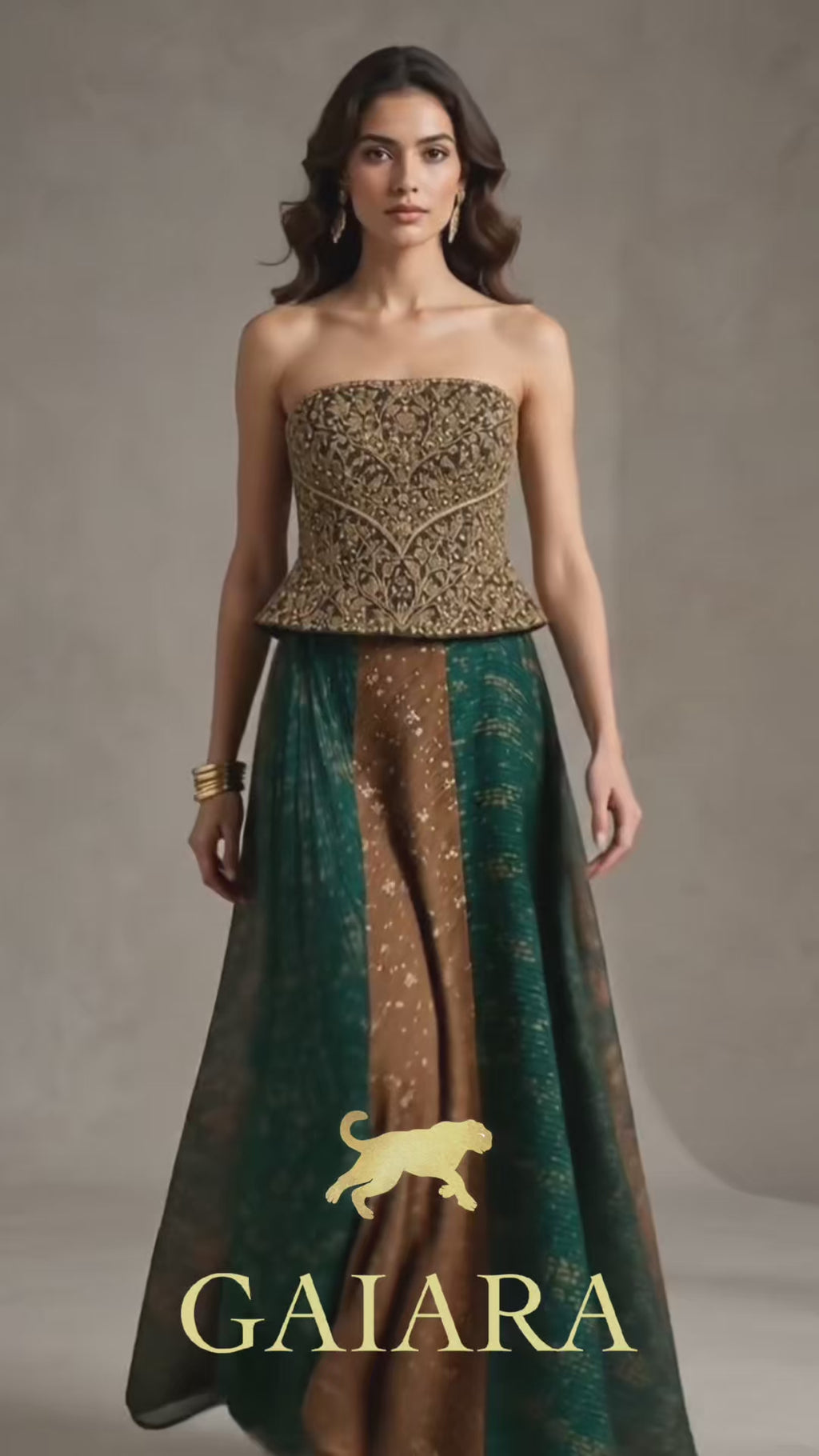 Phulkari Corset
