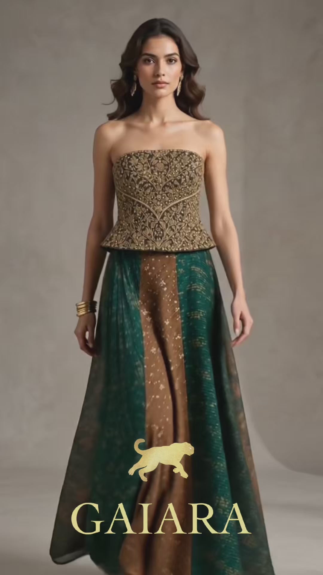 Phulkari Corset